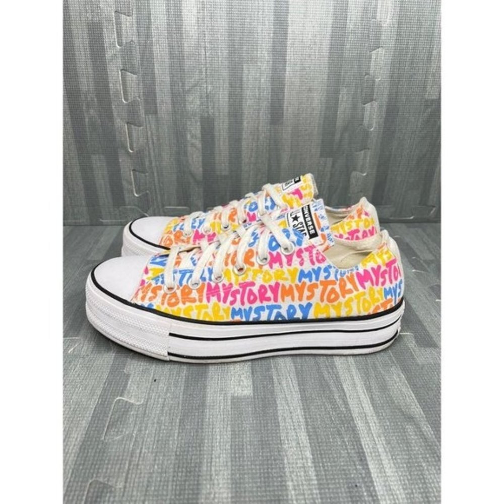 Converse My Story Lift Platform Sneakers Womens Size 8.5